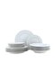 Porcelain Dinner Set, 18 pcs, White - 2