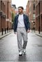 Men's Elastic Waistband Linen Cotton Pcs Jogger Pants
