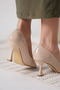Nude Patent Leather Women's Stiletto Tr18Ms01B - 5