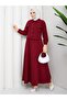 Asel Dual Pocket and Double Cover Button Detail Skirt Suit - 4
