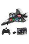 Flyzo Kids Remote Control Foam Jet Airplane Drone - 8