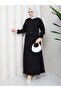 Asel Dual Pocket and Double Cover Button Detail Skirt Suit - 5