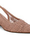 Women's Woven Design Slingback Sandal in Pink - 4