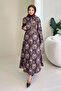Luce Batik Pattern Skirt Set - Brown