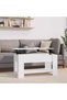 Coffee table, white, 101x49x52 cm, processed wood