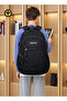 Para John School Bag Durable Backpack Polyester Student Bag with Zipper Pockets - 5