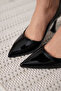 Black Patent Leather Women's Stiletto Tr18Ms03A - 3