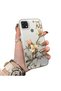Oppo A15/A15S Compatible Unbreakable Silicone Beautiful Floral Print Printed Cover Shock Absorbing Protection