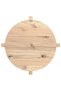 Coffee table, Ø 62.5x45 cm, solid pine wood - 6