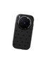 Vivo X300 Pro Compatible Camera Protected Black Soft Silicone Phone Case Bowknot Patterned - 3