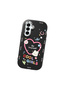 Samsung Galaxy A17 Compatible Camera Protected Black Soft Silicone Phone Case Heart Patterned - 3