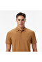 Men's Regular Fit Light Brown Paris Polo - 2