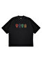 Unisex Women's Men's 4-Piece Ethnic Pattern Front Pattern Printed Oversize Thick Fabric Comfortable Cut Cotton T-Shirt - 3