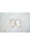 Bkp093 Organic Form Black Earrings (Length 36 mm) - 2