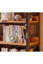 Solid Wood Bookcase - Natural Pine Floor Standing Bookshelf for Study, Living Room & Bedroom - 4