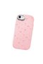 iPhone Se 2022 Compatible Camera Protected Pink Soft Silicone Phone Case Bowknot Patterned - 3