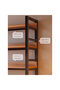 Solid Wood Bookcase - Natural Pine Floor Standing Bookshelf for Study, Living Room & Bedroom - 6