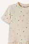 Floral Ribbed Camisole T-Shirt Baby Girl H2999A526Sm - 2