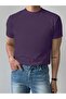 Men's Basic T-Shirt Crew Neck 100% Cotton Solid Color Comfortable Fit Casual T-Shirt - 5