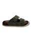 55201-26 Leather Double Band Anatomical Slippers 36-40 - 2