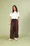 Linen Mixed Balloon Pants