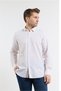 Beige Short Sleeve Pocketless Cotton Casual Comfort Fit Shirt 1004250128 - 3