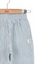 Boy's 4-8 Years Old Marine Pattern Latex Waist Linen Shorts Blue - 4