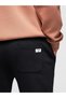 Herren Jogginghose Baumwolle Basic Schwarz OM-PABS-0305 - 5