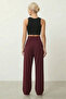 Women's Velcro Closure Stretchy Palazzo Pants - 5