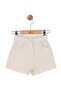 Baby Girl 1-4 Years Old Pearl Embroidered Ke Linen Ort Cream - 2