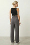 Women's Velcro Closure Stretchy Palazzo Pants - 4