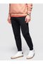 Herren Jogginghose Baumwolle Basic Schwarz OM-PABS-0305 - 3