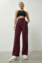 Women's Velcro Closure Stretchy Palazzo Pants