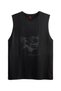 Peace Spirit Minimal Silhouette Printed T-Shirt / Tank Top (Optional)
