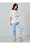 Pack of 3 - Dogs Printed T-Shirt and Shorts with Pyjama Set - 2