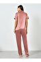 Pack of 3 - Satin Short Sleeve Shirt, Pyjama And Shorts Set - 7