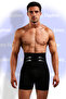 Men's High Waist Shaping / Sculpting Double Boxer Corset Belly Hiding Tightening Slim Fit Underwear 2012 - 2