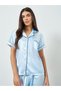 Pack of 3 - Contrast Piping Detail Shirt, Pyjama and Shorts Set - 3