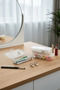Mini Transparent 3Pcs Jewelry Buckle Accessory Makeup Travel Plastic Storage Box Mit1320