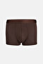 Gray-Brown Patterned Micro Modal Boxer - 2