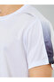 Men White Short Sleeve T-Shirt and Shorts Set - 3