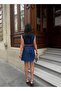 Women's Denim Dress Belt Pieces - 3
