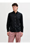 Men's Long Sleeve Black Shirt - 12288595