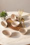 Cream Ephesus Snack Bowl / Sauce Bowl 10 cm 6 Pieces 030 - 4