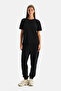 Black Jogger Modal Blend Pants - 4