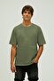 Made for T-Shirt Thyme Men's Khaki Crew Neck T-Shirt - 3