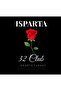 Isparta - 32 - Rose - Lavender - City Printed Unisex 100% Cotton Black Crew Neck Sweatshirt - 2