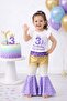 Mermaid Birthday Concept Mermaid Costume / Top and Bottom Set - 2
