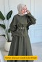 Cape Detailed Hijab Women's Skirted Tnsel Suit 3192 - Special Series - 4