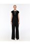Crinkle Detailed Sleeveless Blouse